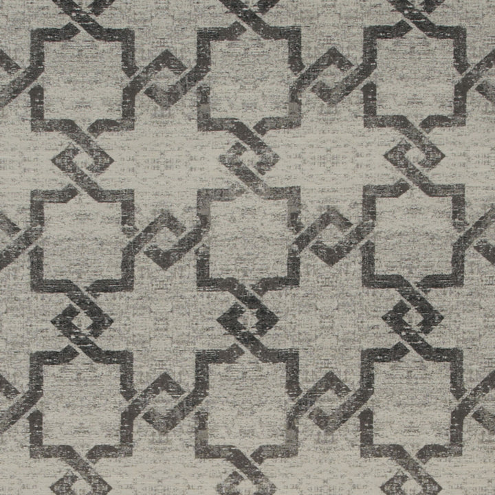 Manolo Charcoal by Clarke And Clarke Fabric CLARKE & CLARKE CIPRIANI POLYESTER - 97%;COTTON - 3% India MEDIUM Horizontal: 13.62 and Vertical: 13.98 54 - Fabric Carolina -