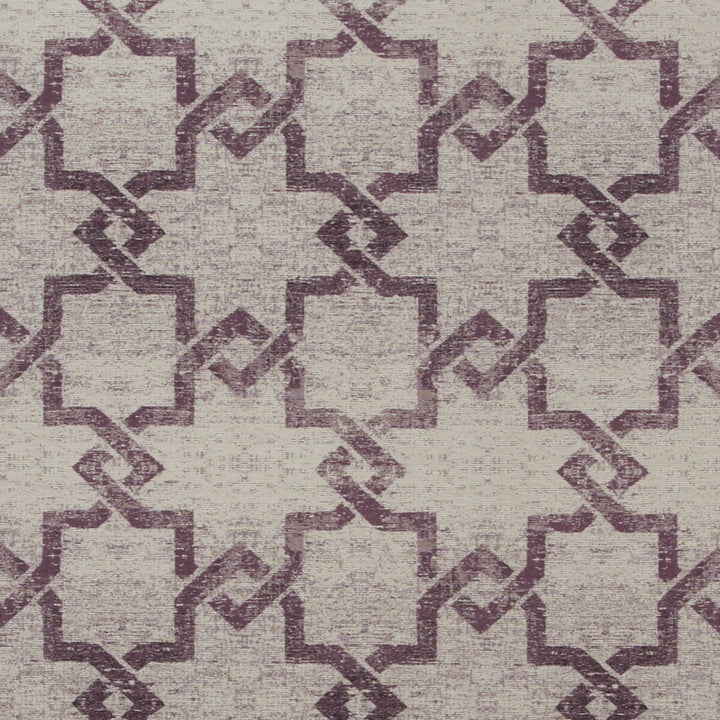 Manolo Damson by Clarke And Clarke Fabric CLARKE & CLARKE CIPRIANI POLYESTER - 97%;COTTON - 3% India MEDIUM Horizontal: 13.62 and Vertical: 13.98 54 - Fabric Carolina -