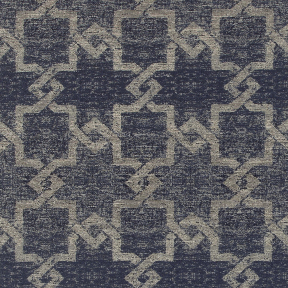 Manolo Ink by Clarke And Clarke Fabric CLARKE & CLARKE CIPRIANI POLYESTER - 97%;COTTON - 3% India MEDIUM Horizontal: 13.62 and Vertical: 13.98 54 - Fabric Carolina -