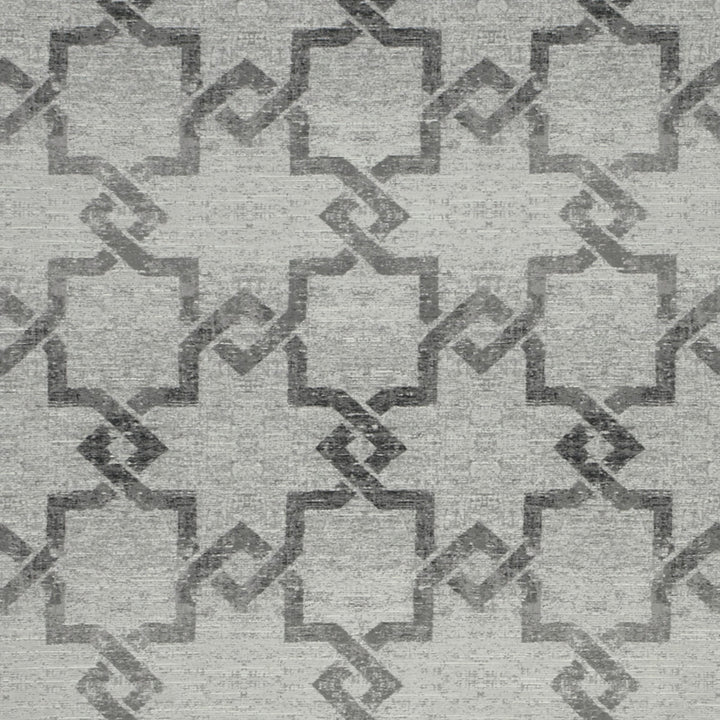 Manolo Smoke by Clarke And Clarke Fabric CLARKE & CLARKE CIPRIANI POLYESTER - 97%;COTTON - 3% India MEDIUM Horizontal: 13.62 and Vertical: 13.98 54 - Fabric Carolina -