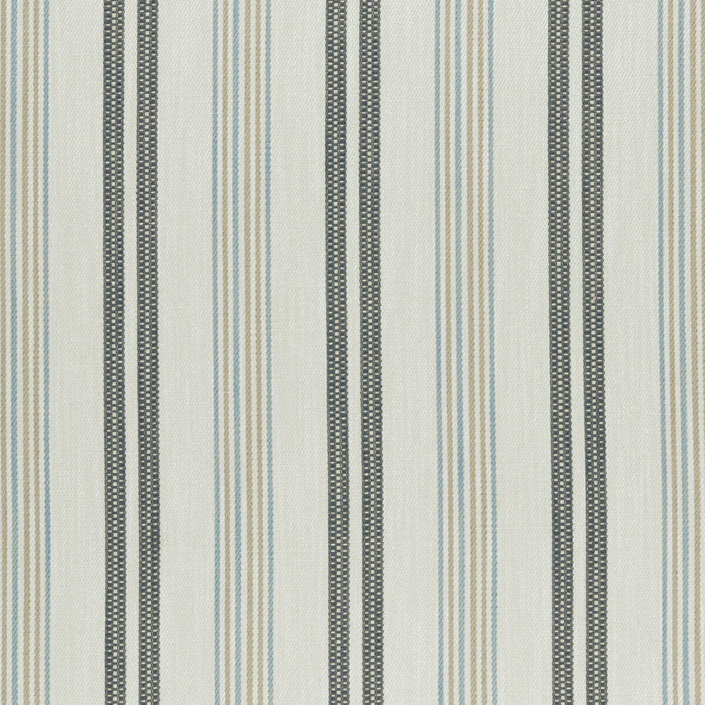 Grenada Charcoal/Sky by Clarke And Clarke Fabric CLARKE & CLARKE COLONY COTTON - 50%;VISCOSE - 34%;LINEN - 14%;POLYETHYLENE - 2% India MEDIUM Horizontal: 6.1 and Vertical: 0.16 55 - Fabric Carolina -