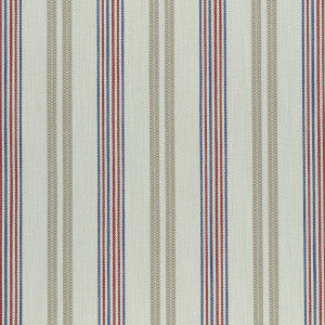 Grenada Taupe/Rouge by Clarke And Clarke Fabric