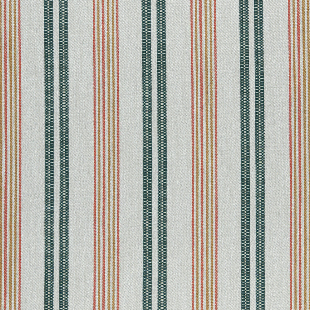 Grenada Teal/Spice by Clarke And Clarke Fabric CLARKE & CLARKE COLONY COTTON - 50%;VISCOSE - 34%;LINEN - 14%;POLYETHYLENE - 2% India MEDIUM Horizontal: 6.1 and Vertical: 0.16 55 - Fabric Carolina -
