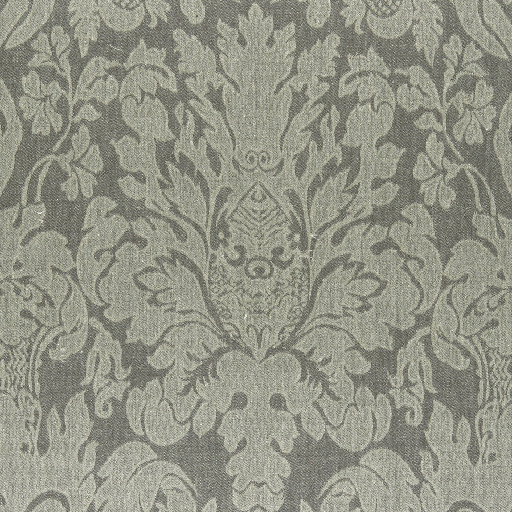Valentina Ash by Clarke And Clarke Fabric CLARKE & CLARKE COLONY LINEN - 61%;VISCOSE - 39% India - Horizontal: 27.36 and Vertical: 45.28 55 - Fabric Carolina -