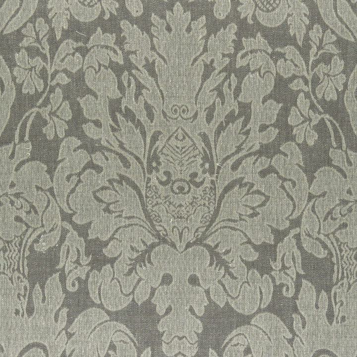 Valentina Ash by Clarke And Clarke Fabric CLARKE & CLARKE COLONY LINEN - 61%;VISCOSE - 39% India - Horizontal: 27.36 and Vertical: 45.28 55 - Fabric Carolina -