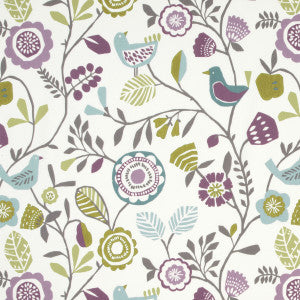 Folki Heather/Olive by Clarke And Clarke Fabric