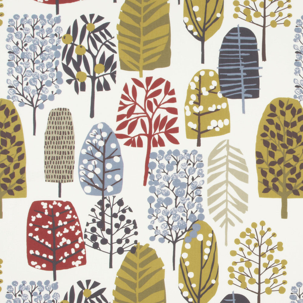 Trad Indigo/Cranberry by Clarke And Clarke Fabric Clarke And Clarke Fabric Trad Indigo/CranberryFabric CLARKE & CLARKE WILDERNESS COTTON - 100% United Kingdom </p><p>Repeat: H: 26.97, V: 25.2 54 - Fabric Carolina -