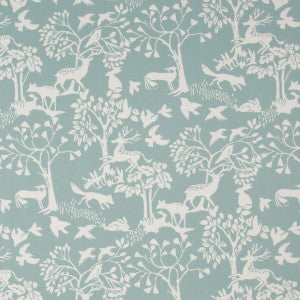 Vilda Ice Blue by Clarke And Clarke Fabric