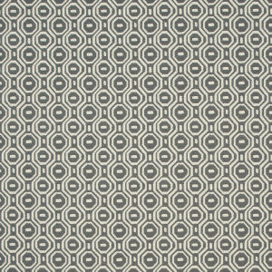 Gotska Charcoal by Clarke And Clarke Fabric