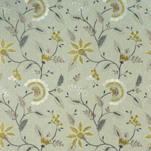 Delamere Chartreuse by Clarke And Clarke Fabric