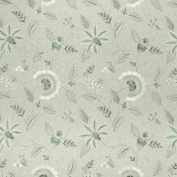 Delamere Duckegg by Clarke And Clarke Fabric Clarke And Clarke Fabric Delamere DuckeggFabric CLARKE & CLARKE HALCYON POLYESTER - 52%;COTTON - 48% India </p><p>Repeat: H: 17.05, V: 18.9 54 - Fabric Carolina -