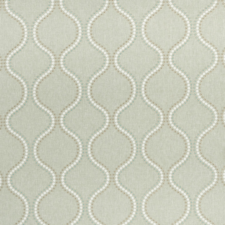 Layton Duckegg by Clarke And Clarke Fabric CLARKE & CLARKE HALCYON POLYESTER - 52%;COTTON - 48% India - Horizontal: 8.5 and Vertical: 9.45 54 - Fabric Carolina -