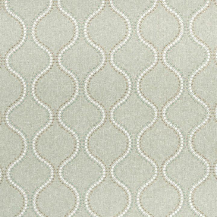 Layton Duckegg by Clarke And Clarke Designer Fabric CLARKE & CLARKE HALCYON POLYESTER - 52%;COTTON - 48% India Horizontal: 8.5 and Vertical: 9.45 54 - Swanky Fabrics -
