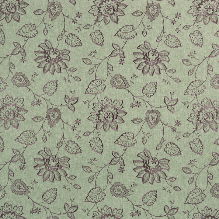 Liliana Heather by Clarke And Clarke Designer Fabric CLARKE & CLARKE HALCYON POLYESTER - 52%;COTTON - 48% India - Horizontal: 17.05 and Vertical: 18.9 54 - Swanky Fabrics -
