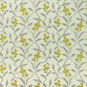 Melrose Chartreuse by Clarke And Clarke Fabric