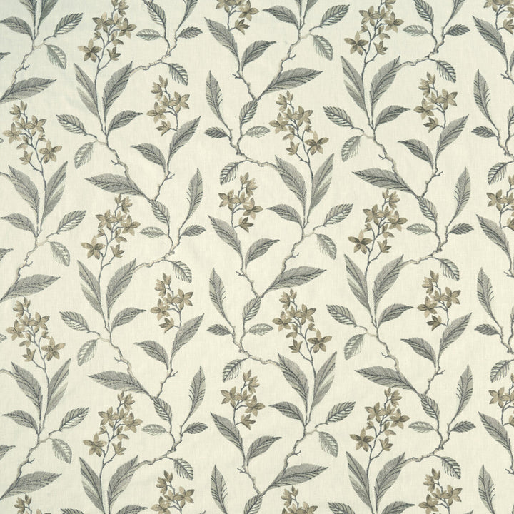 Melrose Natural by Clarke And Clarke Fabric CLARKE & CLARKE HALCYON POLYESTER - 52%;COTTON - 48% India Horizontal: 17.32 and Vertical: 12.8 54 - Fabric Carolina -