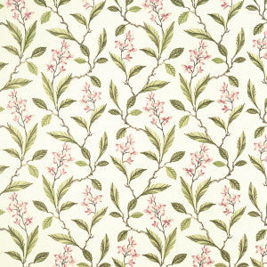 Melrose Pink/Apple by Clarke And Clarke Fabric
