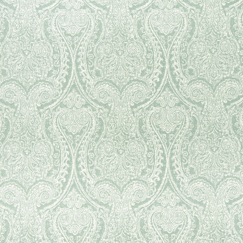 Pastiche Duckegg by Clarke And Clarke Designer Fabric CLARKE & CLARKE HALCYON COTTON - 56%;POLYESTER - 44% India HEAVY Horizontal: 13.78 and Vertical: 13.98 54 - Swanky Fabrics -