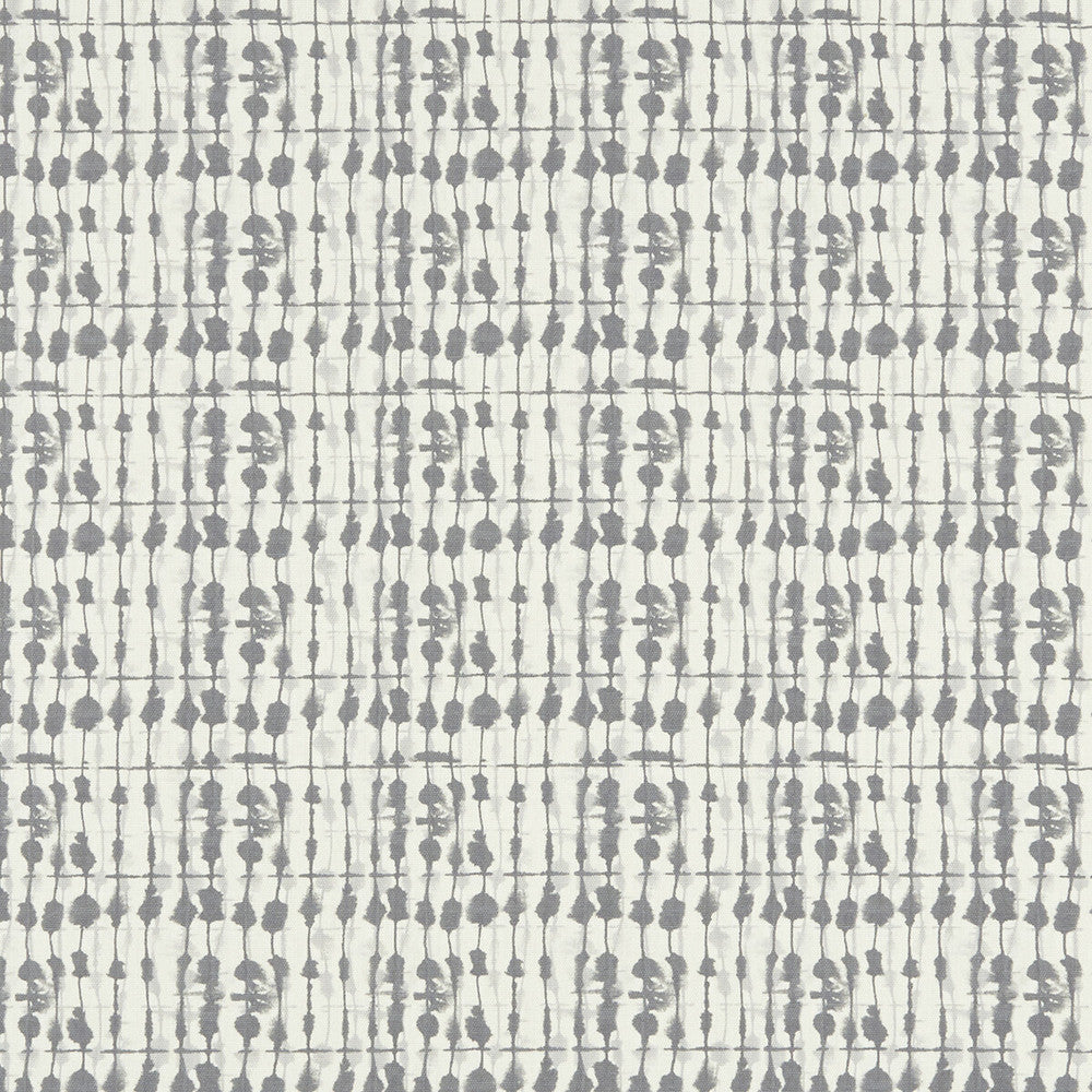Kediri Smoke by Clarke And Clarke Fabric CLARKE & CLARKE BATIK COTTON - 100% United Kingdom MEDIUM Horizontal: 6.69 and Vertical: 6.3 54 - Fabric Carolina -