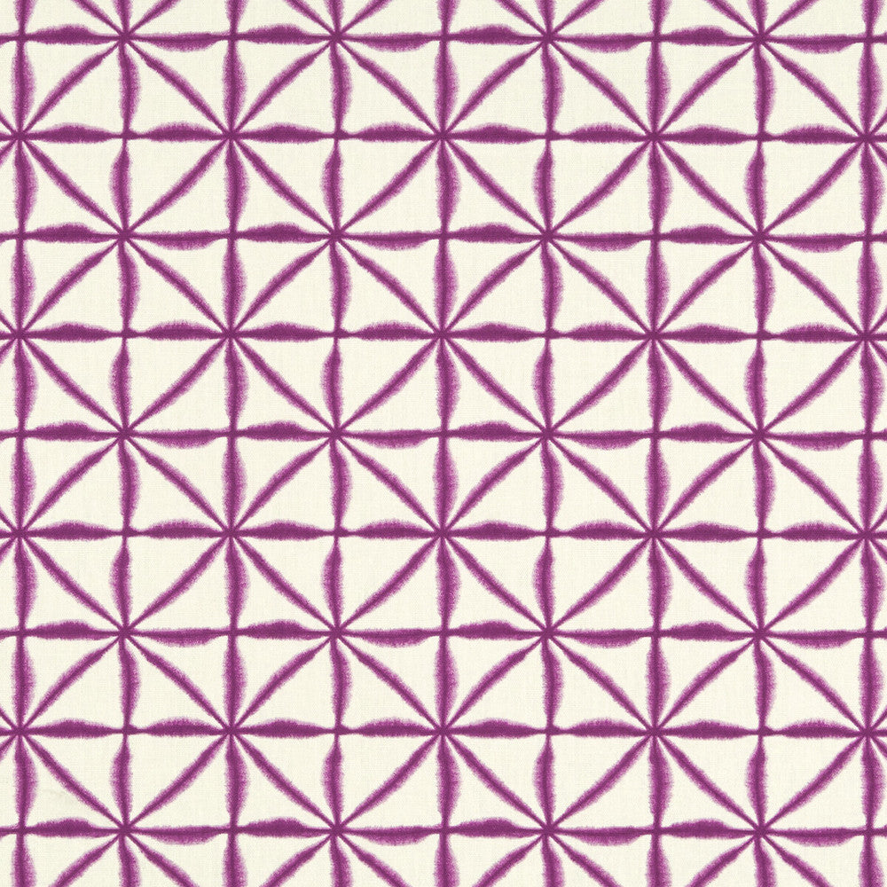 Nusa Raspberry by Clarke And Clarke Fabric Clarke And Clarke Fabric Nusa RaspberryFabric CLARKE & CLARKE BATIK COTTON - 100% United Kingdom </p><p>Repeat: H: 4.49, V: 4.17 54 - Fabric Carolina -