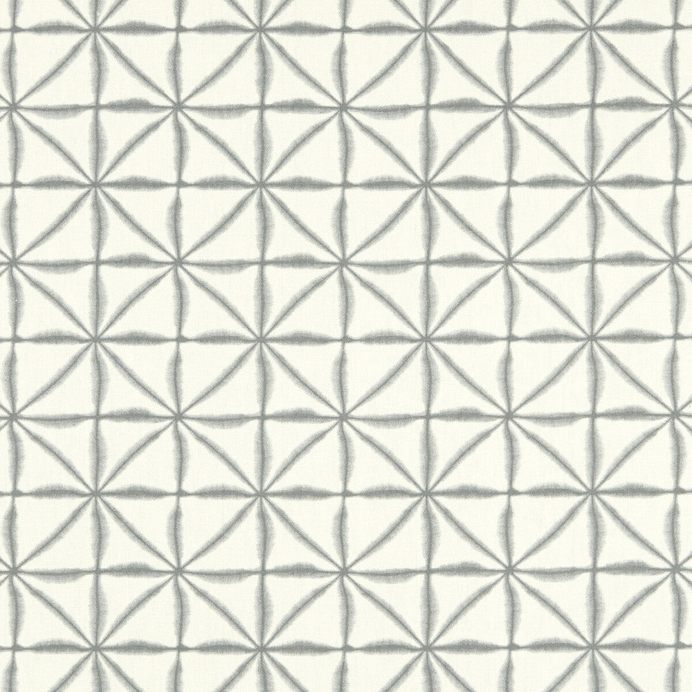 Nusa Smoke by Clarke And Clarke Fabric CLARKE & CLARKE BATIK COTTON - 100% United Kingdom MEDIUM Horizontal: 4.49 and Vertical: 4.17 54 - Fabric Carolina -