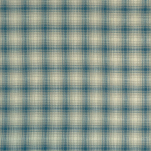 Kahlo Check Denim by Clarke And Clarke Fabric