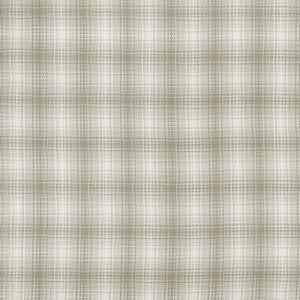 Kahlo Check Natural by Clarke And Clarke Fabric