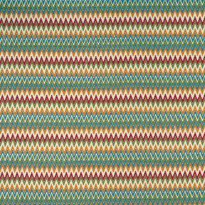Sierra Denim/Rouge by Clarke And Clarke Fabric