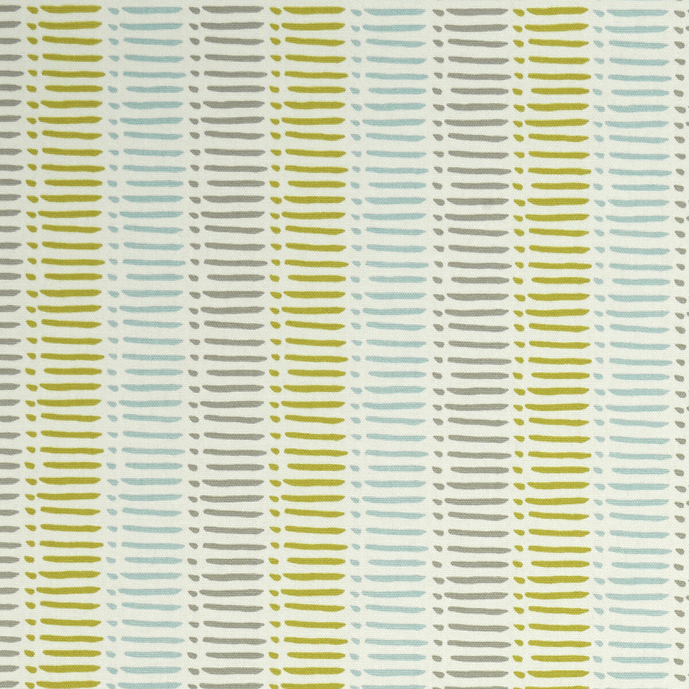 Dash Mineral by Clarke And Clarke Fabric CLARKE & CLARKE GRAPHICA COTTON - 100% Turkey MEDIUM Horizontal: 1.77 and Vertical: 4.92 54 - Fabric Carolina -