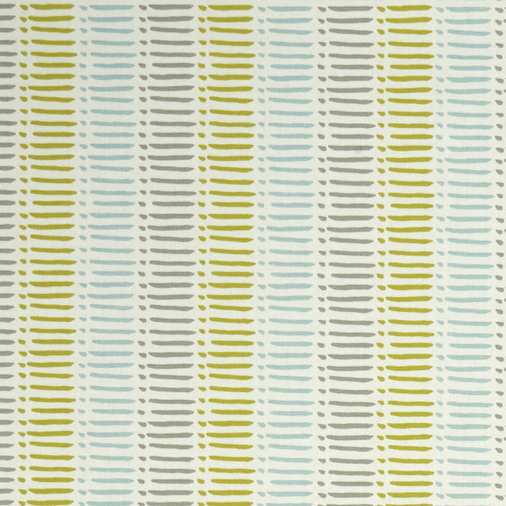 Dash Mineral by Clarke And Clarke Fabric CLARKE & CLARKE GRAPHICA COTTON - 100% Turkey MEDIUM Horizontal: 1.77 and Vertical: 4.92 54 - Fabric Carolina -