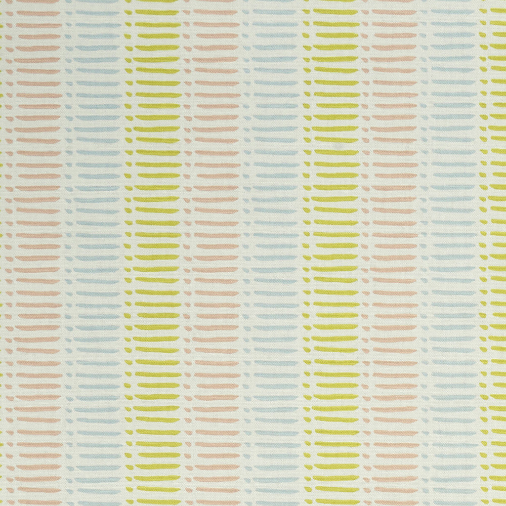 Dash Sorbet by Clarke And Clarke Fabric CLARKE & CLARKE GRAPHICA COTTON - 100% Turkey MEDIUM Horizontal: 1.77 and Vertical: 4.92 54 - Fabric Carolina -