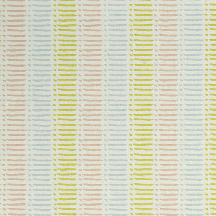 Dash Sorbet by Clarke And Clarke Fabric CLARKE & CLARKE GRAPHICA COTTON - 100% Turkey MEDIUM Horizontal: 1.77 and Vertical: 4.92 54 - Fabric Carolina -