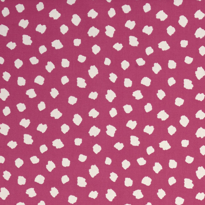 Clio Fuchsia by Clarke And Clarke Fabric CLARKE & CLARKE GRAPHICA COTTON - 100% Turkey MEDIUM Horizontal: 6.89 and Vertical: 6.3 54 - Fabric Carolina -