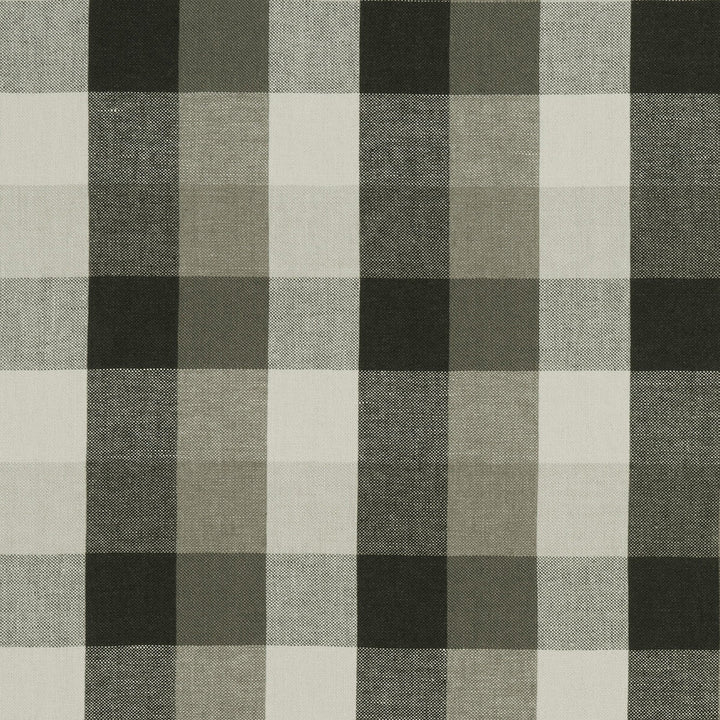 Austin Check Charcoal by Clarke And Clarke Designer Fabric CLARKE & CLARKE CASTLE GARDEN LINEN - 100% Turkey HEAVY Horizontal: 6.89 and Vertical: 7.68 53 - Swanky Fabrics -