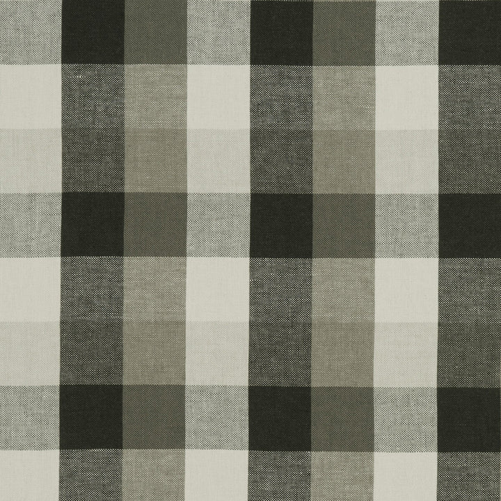 Austin Check Charcoal by Clarke And Clarke Fabric CLARKE & CLARKE CASTLE GARDEN LINEN - 100% Turkey HEAVY Horizontal: 6.89 and Vertical: 7.68 53 - Fabric Carolina -