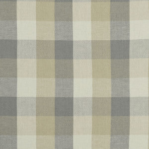 Austin Check Natural by Clarke And Clarke Fabric