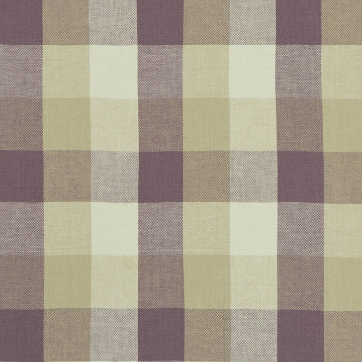Austin Check Heather by Clarke And Clarke Designer Fabric CLARKE & CLARKE CASTLE GARDEN LINEN - 100% Turkey HEAVY Horizontal: 6.89 and Vertical: 7.68 53 - Swanky Fabrics -