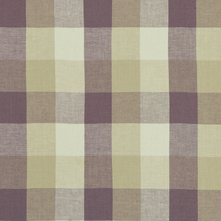 Austin Check Heather by Clarke And Clarke Fabric CLARKE & CLARKE CASTLE GARDEN LINEN - 100% Turkey HEAVY Horizontal: 6.89 and Vertical: 7.68 53 - Fabric Carolina -