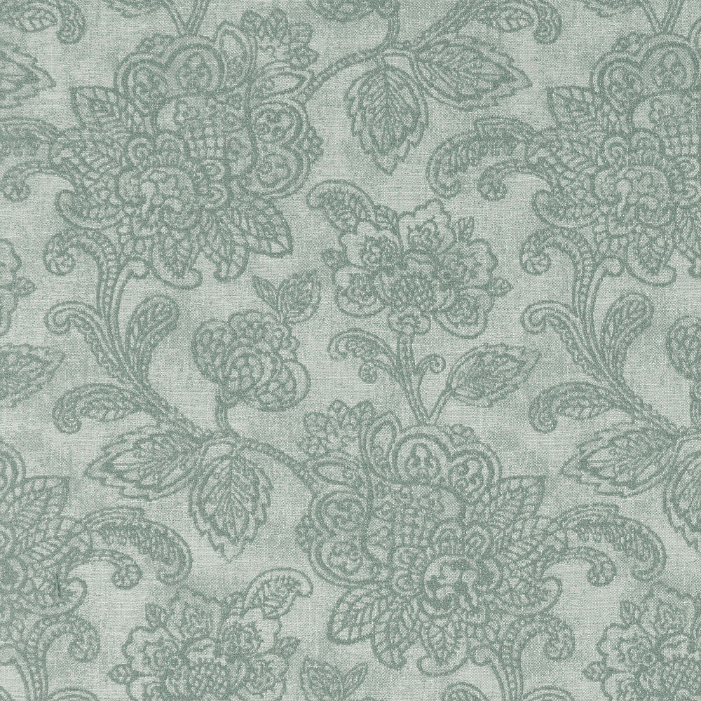 Cranbrook Eau De Nil by Clarke And Clarke Designer Fabric CLARKE & CLARKE CASTLE GARDEN COTTON - 57%;VISCOSE - 36%;LINEN - 7% Turkey MEDIUM Horizontal: 13.78 and Vertical: 23.62 54 - Swanky Fabrics -