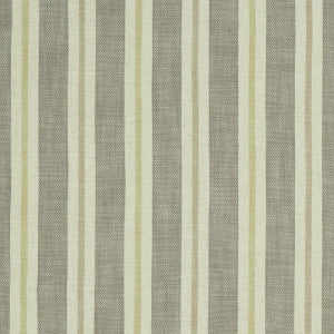 Sackville Stripe Citron/Natural by Clarke And Clarke Fabric