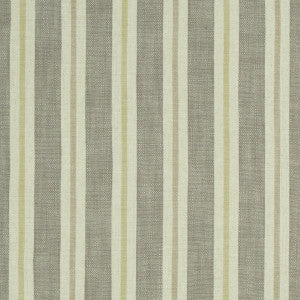 Sackville Stripe Citron/Natural by Clarke And Clarke Fabric