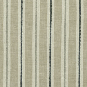 Sackville Stripe Natural by Clarke And Clarke Fabric