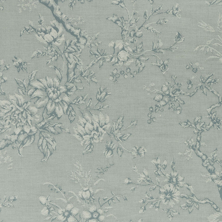 Simone Eau De Nil by Clarke And Clarke Designer Fabric CLARKE & CLARKE CASTLE GARDEN VISCOSE - 51%;COTTON - 36%;LINEN - 13% Turkey MEDIUM Horizontal: 27.56 and Vertical: 28.74 54 - Swanky Fabrics -