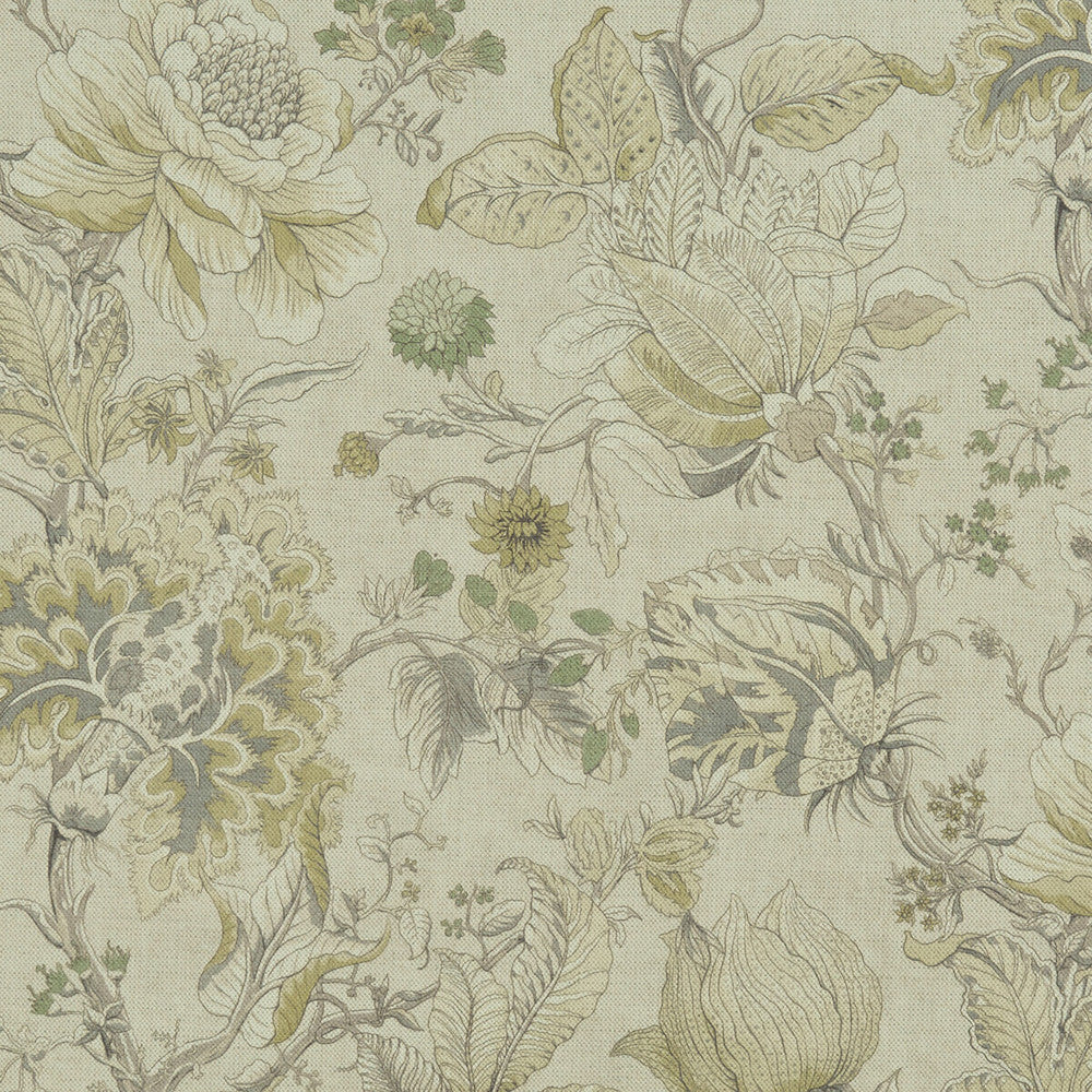 Sissinghurst Citron/Natural by Clarke And Clarke Fabric Clarke And Clarke Fabric Sissinghurst Citron/NaturalFabric CLARKE & CLARKE CASTLE GARDEN COTTON - 60%;LINEN - 40% Spain </p><p>Repeat: H: 36.02, V: 23.62 55 - Fabric Carolina -
