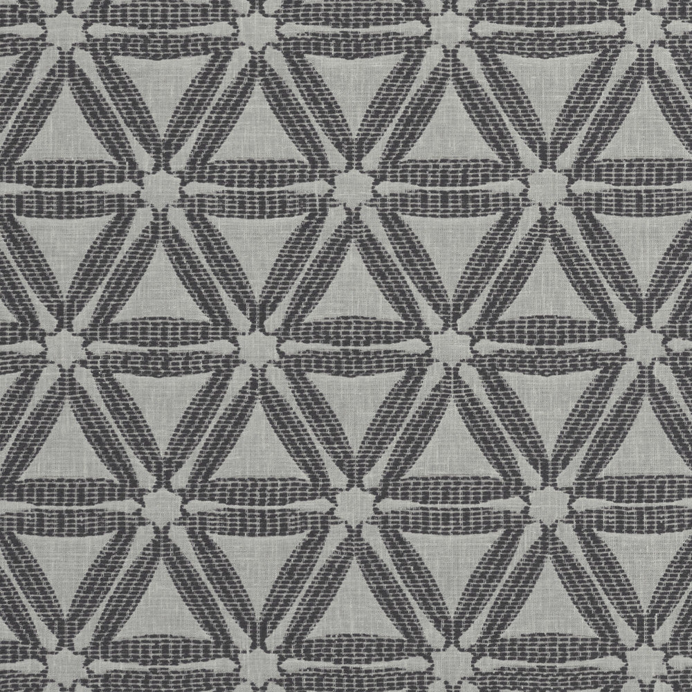 Delta Charcoal by Clarke And Clarke Fabric CLARKE & CLARKE DELTA COTTON - 67%;POLYESTER - 33% India Horizontal: 4.33 and Vertical: 7.48 54 - Fabric Carolina -