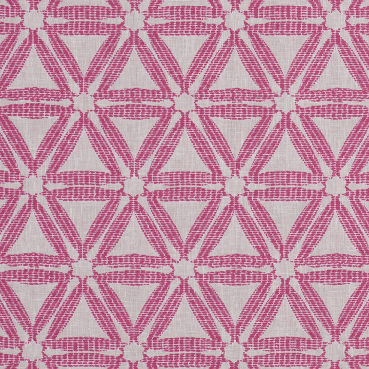 Delta Raspberry by Clarke And Clarke Fabric CLARKE & CLARKE DELTA COTTON - 67%;POLYESTER - 33% India Horizontal: 4.33 and Vertical: 7.48 54 - Fabric Carolina -