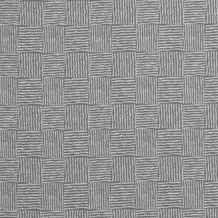Bloc Pewter by Clarke And Clarke Fabric CLARKE & CLARKE ORGANICS POLYESTER - 72%;COTTON - 28% India - Horizontal: 3.39 and Vertical: 3.58 54 - Fabric Carolina -