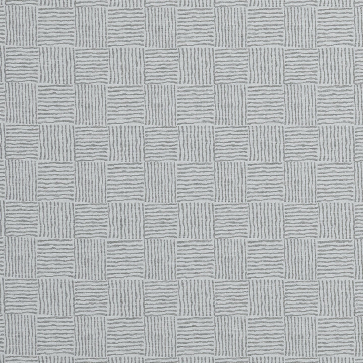 Bloc Silver by Clarke And Clarke Fabric CLARKE & CLARKE ORGANICS POLYESTER - 72%;COTTON - 28% India Horizontal: 3.39 and Vertical: 3.58 54 - Fabric Carolina -