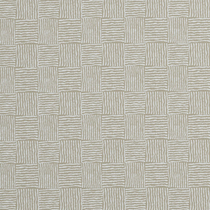 Bloc Taupe by Clarke And Clarke Fabric CLARKE & CLARKE ORGANICS POLYESTER - 72%;COTTON - 28% India Horizontal: 3.39 and Vertical: 3.58 54 - Fabric Carolina -