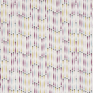 Cassandra Damson by Clarke And Clarke Fabric